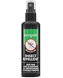 incognito Mückenschutz Spray 100 ml | Maximale Wirkung, natürlich, ohne DEET | Schützt wirksam vor Moskitos und anderen stechenden Insekten | Mücken Spray, geeignet für Männer, Frauen und Kinder