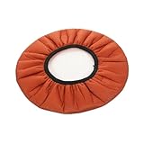 Yardenfun 1Stück Runde Stuhlsitzabdeckung aus Stoff Elastische und rutschfeste Hussen für Durchmesser für Restaurant Hochzeiten und Partys Pflegeleicht und Langlebig