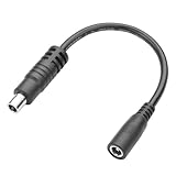 YAODHAOD DC 8mm auf DC 5525 Kabel 20CM 14AWG 20A DC 8020 Buchse auf DC 5526 Stecker Kabel kompatibel mit Jackery Solar Generator Portable Power Station und Solarpanel (DC8020 M)