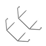 ML-Train Sprengwerk grau für Universal Fahrrahmen 2 STK - für Personen- & Güterwagen Gartenbahn Spur G