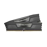 CORSAIR Vengeance DDR5 RAM 32GB (2x16GB) 6000MHz CL36 AMD Expo iCUE-Kompatibler Computerspeicher - Grau (CMK32GX5M2E6000Z36), Grau