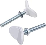 Safety 1st Y-Spindel Gitter Erweiterung für Auto Close oder Easy Close Schutzgitter für Babys, Erweiterung des Treppenschutzgitters, 6 Monate - 2 Jahre, Metal White (metall weiß)