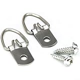 Fotorahmenhalter Dreiecks-Bildhaken Metallhalter Für Fotoraemen (100PCS)