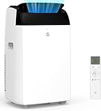 Mobiles Klimagerät 12000 BTU, a++ Energieeffizienz, R290 Umweltfreundliches Kältemittel, 4‑in‑1 Klimaanlage Mobil Ohne Außeneinheit, Kühlen, Entfeuchten, Ventilieren, Follow‑Me‑Funktion, Leise