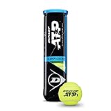 Dunlop Tennisball ATP Championship – für Sand, Hartplatz & Rasen (1x4er Dose)