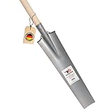 Drainierspaten - Trittschutz, 90cm lang mit T-Griff, robust und ideal für Drainage- und Pflanzarbeiten von SHW-FIRE