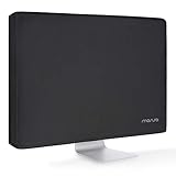 MOSISO Monitor Hülle Bildschirm Hülle 22, 23, 24, 25 Zoll Anti-Statik LCD/LED/HD Display Staubschutz Cover Kompatibel mit iMac 24 Zoll, 22-25 Zoll PC, Desktop Computer und TV, Schwarz