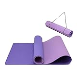 Yogamatte rutschfest und umweltfreundliche TPE Sportmatte...