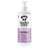 Hundeshampoo Weißes Fell von Buddycare - Aufhellendes und Aufhellendes Shampoo für Hunde - Tiefenreinigung, frisch duftend - Shampoo für weiße Hunde Mit Aloe Vera und Pro-Vitamin B5 (500ml)