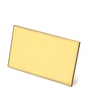 QWORK® H62 Messingblech Korrosionsbeständig (3 mm, 60mm x 100mm)