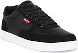 Levi's Herren Reece Sneakers, Regular Black, 43 EU