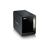 Zyxel Privater Cloud Speicher / Storage [2-Bay NAS] für zuhause - 1,3GHz Prozessor (JBOD, RAID 1)[NAS326]