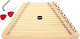 small foot Zither aus Holz, Musikinstrument mit Anleitung...