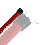 Rollladenmotor/Rollladenantrieb Clipsmontage, 13 Nm, 29 kg Zugkraft, für 40 mm 8-Kant Rollladenwellen, Rolladenmotor mit mechanischen Endschaltern (1 ST)