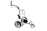 GT-R Elektrischer Golftrolley Edelstahl mit Fernbedienung...