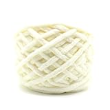 100g / 1 Ball weiche Baumwolle Handstrickgarn, klobig gewebt Garn häkeln Kammgarngarn