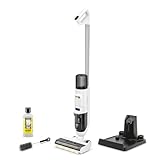 Kärcher Saugwischer FCV 2 Natural N, kabelloser Saugwischer mit 2 Reinigungsmodi, Akkulaufzeit: ca. 25 min, Flächenleistung pro Akkuladung: ca. 110 m²