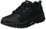 Skechers Herren Bionic Trail Road Sector Trekking Shoes, Black Suede/Pu/Mesh/Black Trim, 43 EU