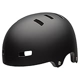 Bell Local Solid CE Helm - Klassischer Skate-Stil, Neue Technologie, bequem & cool, doppelt Zertifiziert für Fahrrad & Skate, Farbe: Schwarz, Größe: M