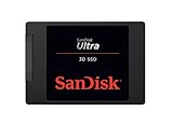 SanDisk Ultra 3D SSD 500 GB interne Festplatte (SSD intern 2,5 Zoll, stoßbeständig, 3D NAND-Technologie, n-Cache 2.0-Technologie, 560 MB/s Übertragungsraten) Schwarz