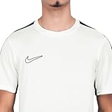 Nike Herren M Nk Df Acd23 Short-Sleeve Soccer Top, White/Black/Black, M EU