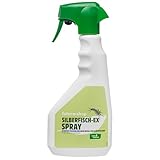 Futura-Shop Silberfische-EX Spray 500 ml zur Schädlingsbekämpfung von Silberfischchen mit Knock-Down-Effekt | Innovatives Insektizid mit Sofort- & Langzeitwirkung bis zu 1 Monat | Kurativ & prävent