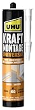 UHU Montagekleber KRAFT MONTAGE UNIVERSAL, Kartusche 470g