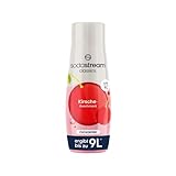 SodaStream Sirup Kirsche ohne Zucker, 1x Flasche ergibt 9 Liter Fertiggetränk, Sekundenschnell zubereitet und immer frisch, 440 ml