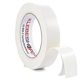 KLEBESHOP24 SPIEGELKLEBEBAND DOPPELSEITIG stark klebend | 1 mm Dicke, 5 oder 50 m, Breite wählbar | Universelles Montageband (B 9 mm x L 5 m)