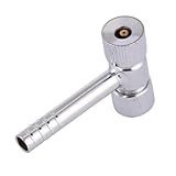 GARVALON Multifunktionaler Reifen Inflationskopf aus Kunststoff Kompatibel mit Auto Fahrrad und Elektromotorrad Leichter Reifenfüllanschluss Tragbarer Reifenventiladapter