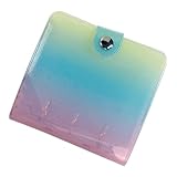 ORFOFE Fotoalbum Kleiner 2 Zoll mit 20 PP Seiten Bunt Verlaufend Selbstgemacht Reisealbum Klein Einsteckalbum für 2 Zoll Fotos Handliches Bilderbuch für Unterwegs