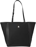 Tommy Hilfiger Sth Essential S Tragetasche für Damen, Schwarz, Einheitsgröße, Schwarz, Einheitsgröße, TH Essential S Tragetasche