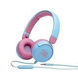 JBL Jr310 On-Ear Kinder-Kopfhörer in Hellblau-Rosa –...