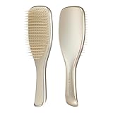 Tangle Teezer The Ultimate Detangler Chrom-Haarbürste, für nasses und trockenes Haar, entwirrt alle Haartypen, reduziert Haarbruch, beseitigt Knoten, zweistufige Zähne und bequemer Griff, Neo Gold