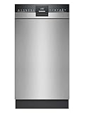 Siemens iQ300 Unterbau-Geschirrspüler, 45 cm, 44 dB, varioSpeed Plus, autoOpen dry automatische Türöffnung, flexible Körbe mit varioFlex, aquaStop, hygienePlus, Home Connect, Gebürsteter Stahl