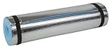 Idena 38193 - Isomatte mit Aluminiumbeschichtung, ca. 50 x 180 cm, ca. 7 mm dick, wärmeisolierend, kompakt und leicht, ideal für Yoga, Sport, Camping, Festivals oder am Strand (Isomatte)