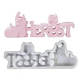 Herbst Silikonformen - Lebensmittelechte Thanksgiving Deko Für Zuhause - Herbst Harz Kerzenformen | Für Home Deko Basteln Duftseife Gipsarbeiten