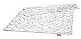 liebling Wildseidendecke Seiden-Leichtsteppbett aus 100% natürlicher Wildseide, Füllgewicht: 550 gr., 135 x 200 cm, weiß