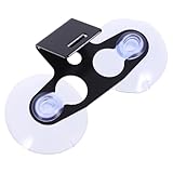 OUNONA Auto Radarhalterung Saugnapf mit Verstellbarem Kunststoff Saugnapf für Windschutzscheibe und Armaturenbrett Stabile Autoelektronik Halterung für Navigationssysteme