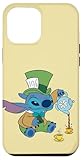 Disney Stitch in Mad Hatter Costume Halloween Wonderland Hülle für iPhone 12 Pro Max