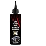 Auto-Glaspolierpaste, Glaspolitur, Police für die Windschutzscheibe für den Haushalt, 150 ml Hochglanz-Ölfilm-Entferner, Automobilreiniger für CA