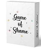 Game of Shame® - Das Trinkspiel, das Eure Geheimnisse enthüllt - Partyspiel - für Erwachsene - Saufspiel - Kartenspiel - Wahrheit oder Pflicht - Wer würde eher