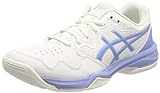 ASICS Damen Gel-Dedicate 7 Tennis Shoe, White/Periwinkle Blue, 40.5 EU