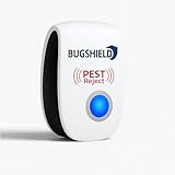 BugShield™ Milbenschreck Insektenvertreiber gegen Milben Mücken & Co. - ohne Chemie!