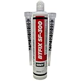 BTFIX SF-300 ml | 2K Injektionsmörtel | Verbundmörtel | Chemiedübel für Beton & Mauerwerk | inkl. 2x Statikmischer | Schwerlastbefestigung | styrolfrei | Montagemörtel Klebeanker (1x 300ml)