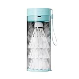 Generico Luftbefeuchter für Schwungräder - Tragbarer Badminton-Ball-Luftbefeuchter mit 150-mAh-Akku - Leichte Sportausrüstung für Männer Frauen Jugendliche Familie