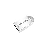 Transcend 128GB kleiner und kompakter USB-Stick 3.1 Gen 1 (für den Schlüsselanhänger) JetFlash silber TS128GJF710S (umweltfreundliche Verpackung)
