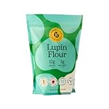 Kaizen Food Company Kaizen Lupinenmehl 0,9 kg – proteinreich, kohlenhydratarm, keto-freundlich, glutenfrei, gemahlenes Lupini-Mehl glutenfrei – gentechnikfrei, vegan, kalorienarm, Fr