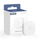 Aqara Vibrationssensor, Erfordert Aqara Hub, Zigbee-Verbindung, Drahtloser Mini-Glasbruchmelder für Alarmanlage und Smart Home, Kompatibel mit Apple HomeKit, IFTTT, DJT11LM