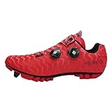 Yummsion MTB-Schuhe, Fahrradschuhe, für Herren und Damen, atmungsaktiv, Mountainbike, MTB, Rennrad, MTB, atmungsaktiv, Mountainbike-Schuhe, Indoor-Heimtrainer